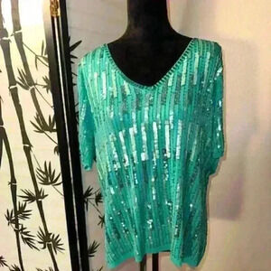 Sequin sweater‎